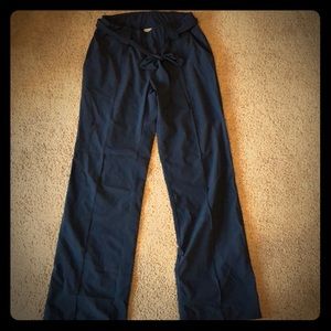Navy tech trouser pant